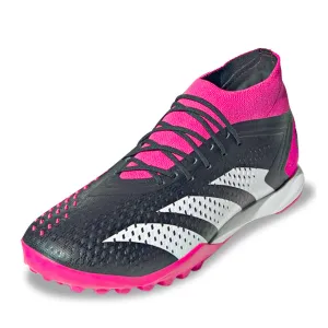 adidas Predator Accuracy.1 Turf Soccer Shoes (Core Black/Team Shock Pink)