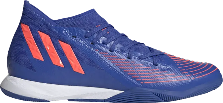 Adidas Predator Edge.3 IN 'Hi-Res Blue Turbo' sneakers, blue