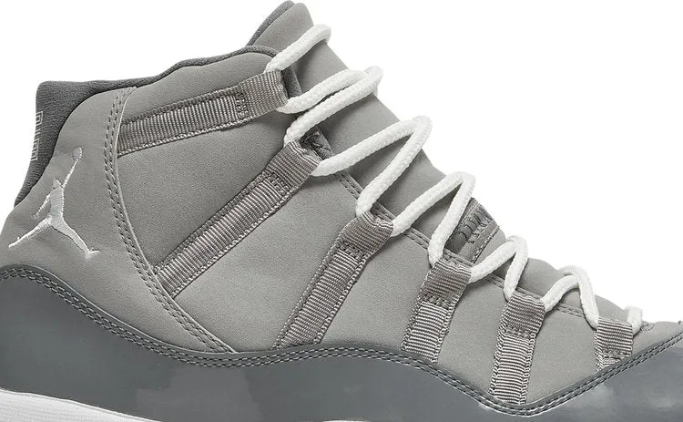 Air Jordan 11 Retro Cool Gray 2010 sneakers, gray