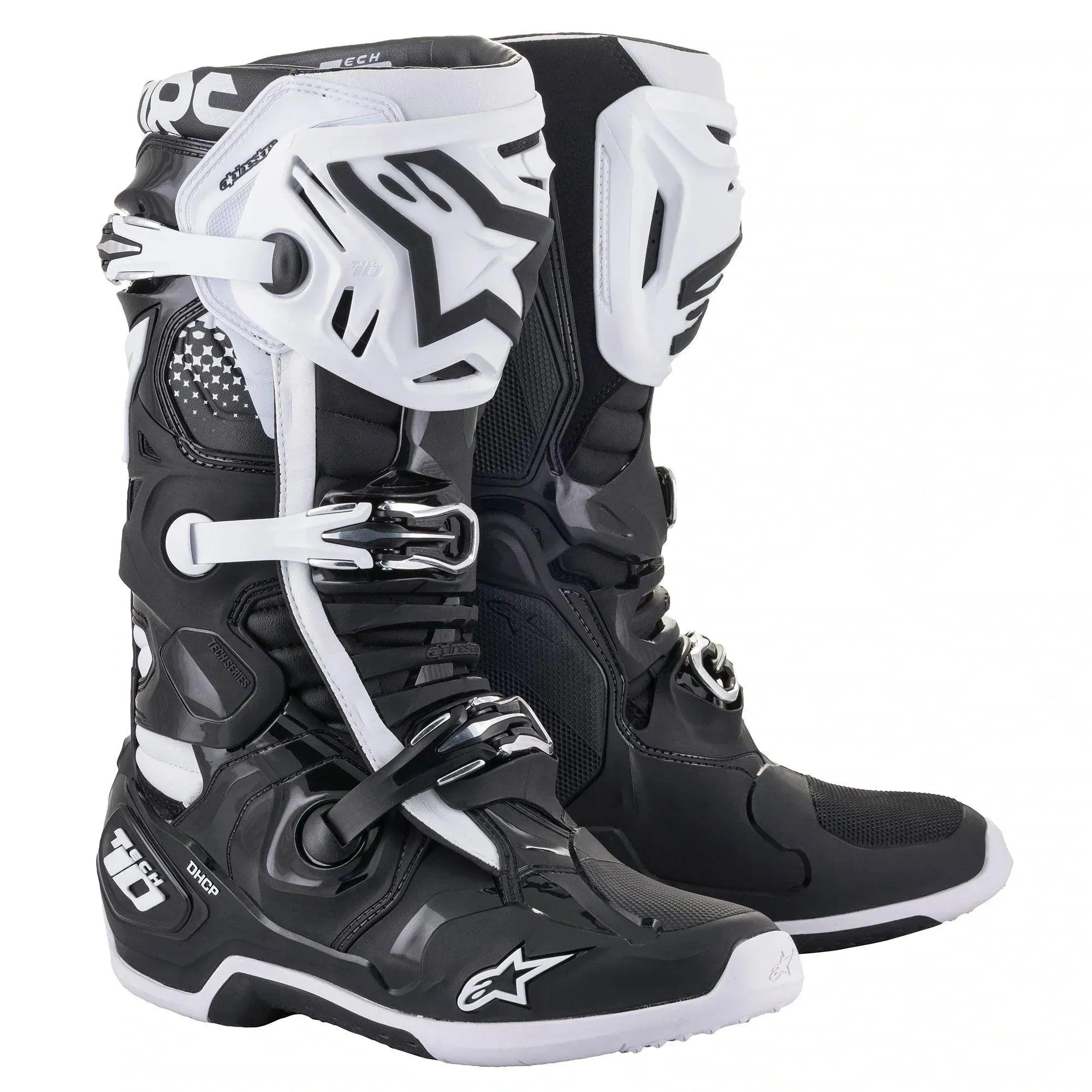 Alpinestars Tech 10 Boots - Black/White