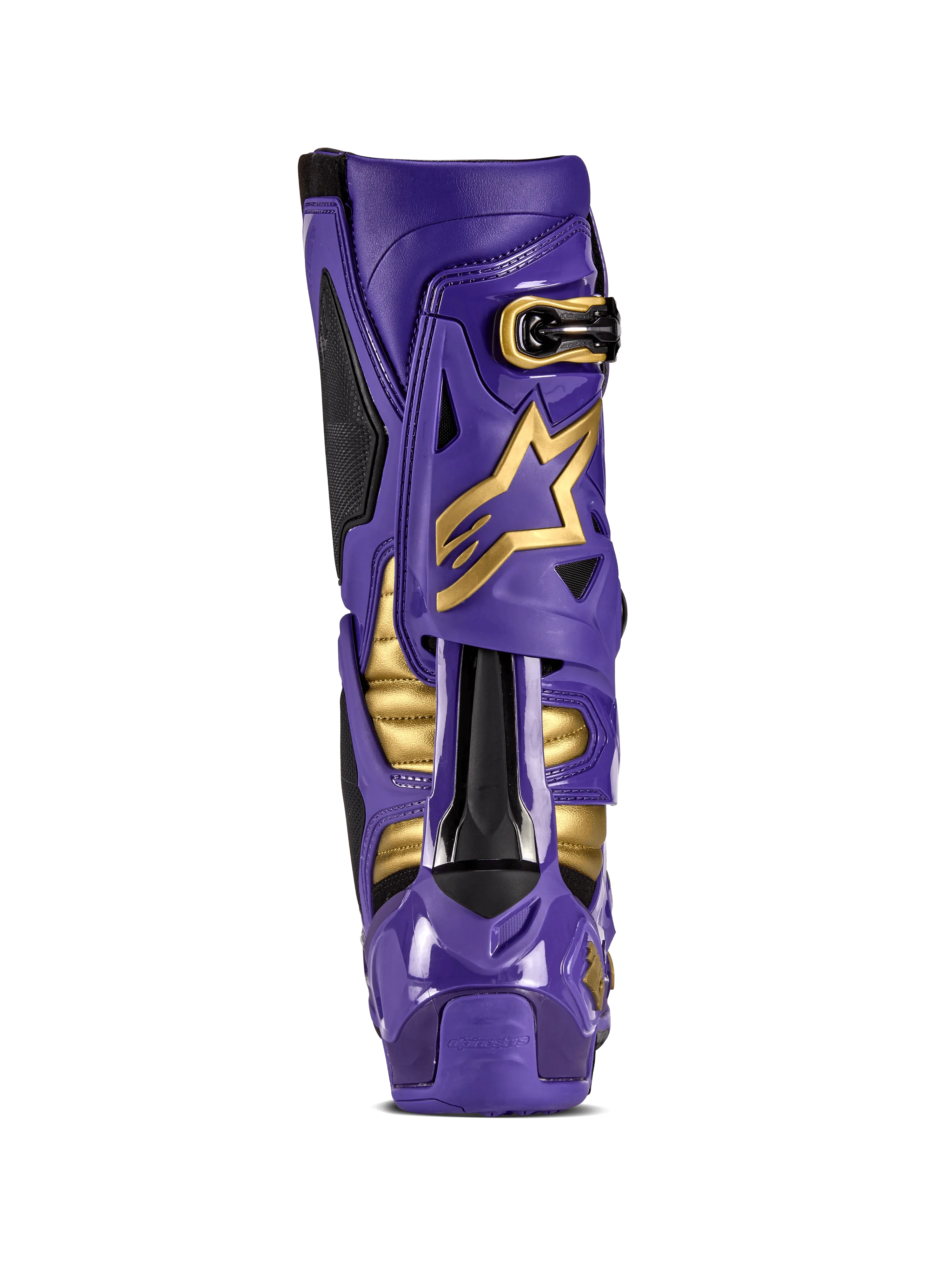 Alpinestars Tech 10 Champ LE Boots - Ultraviolet/Gold/Black - Size 11