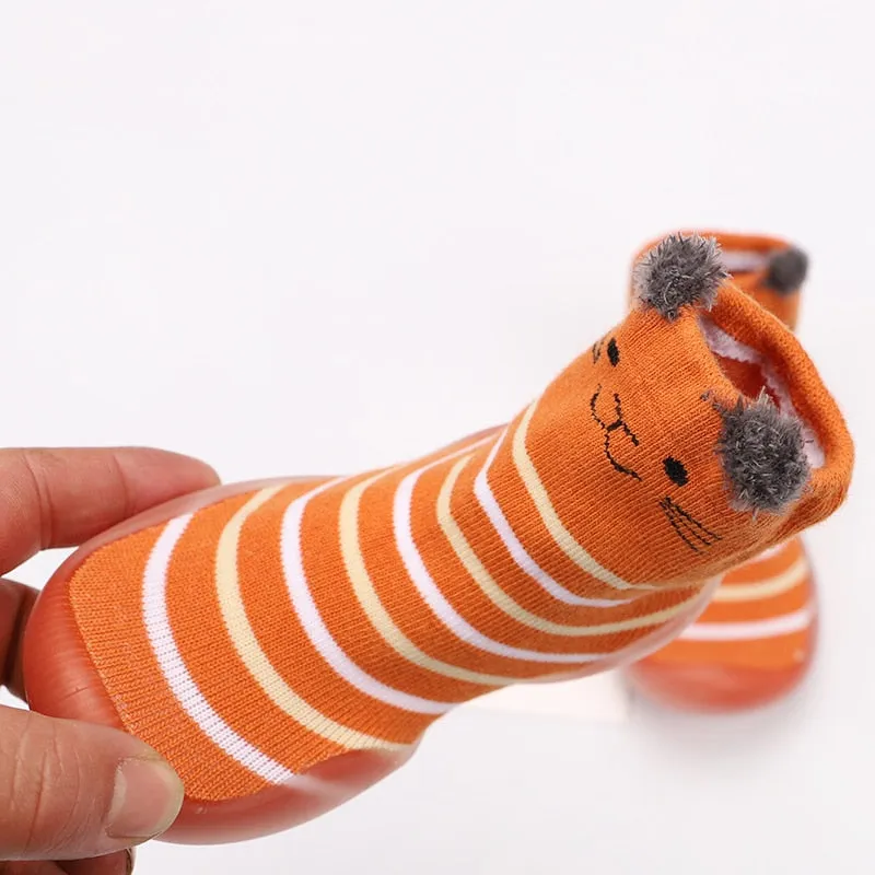 Animal Long Shoe Socks - Cat