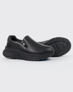 Arch Support Nurse Shoes-Caliva Black