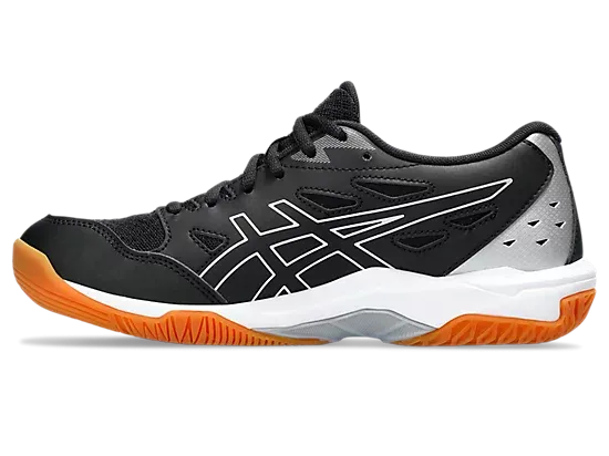 Asics Gel-Rocket 11 Black/Pure Silver Women's Court Shoe