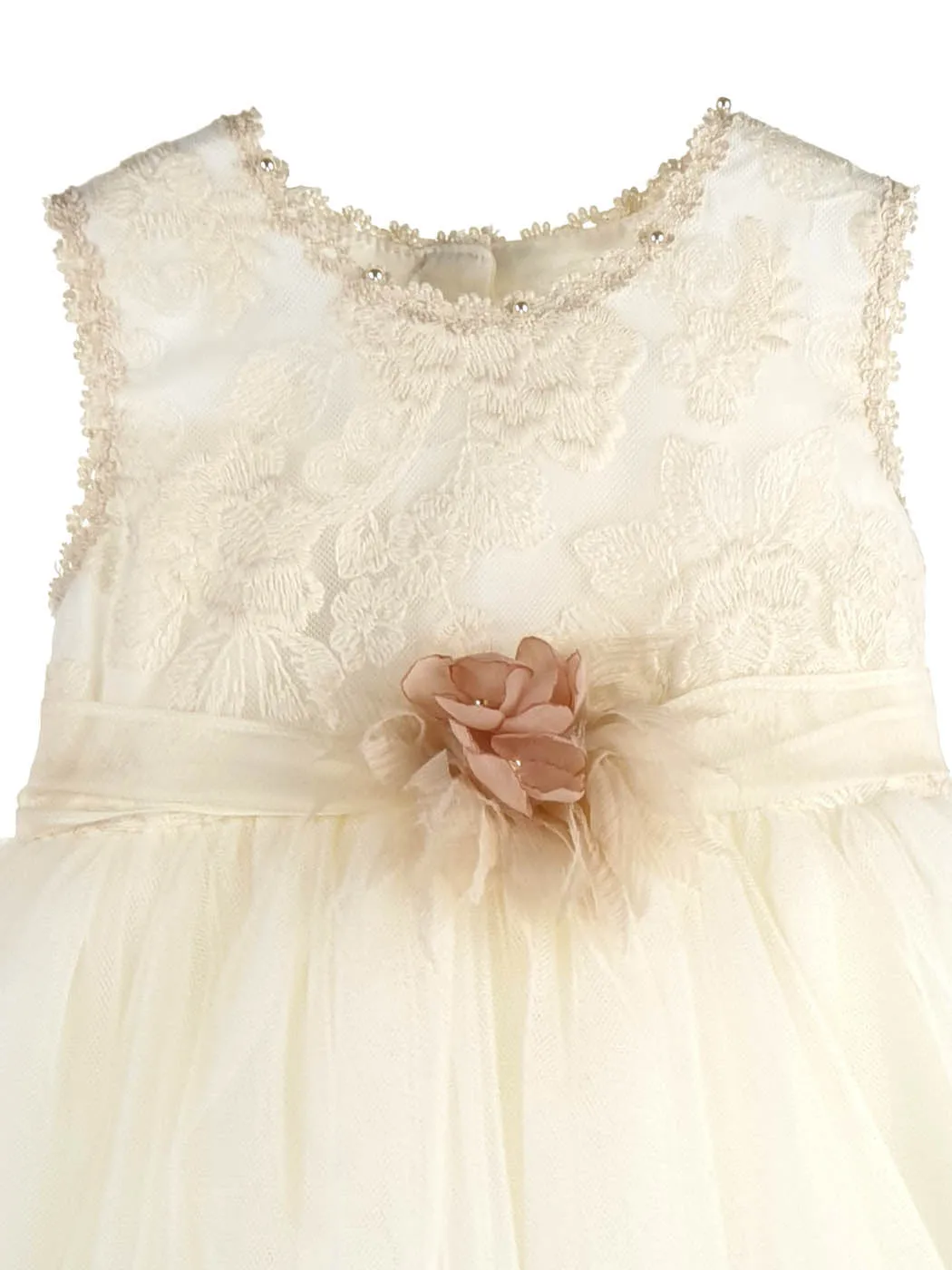 Baptism lace dress -ALAIA