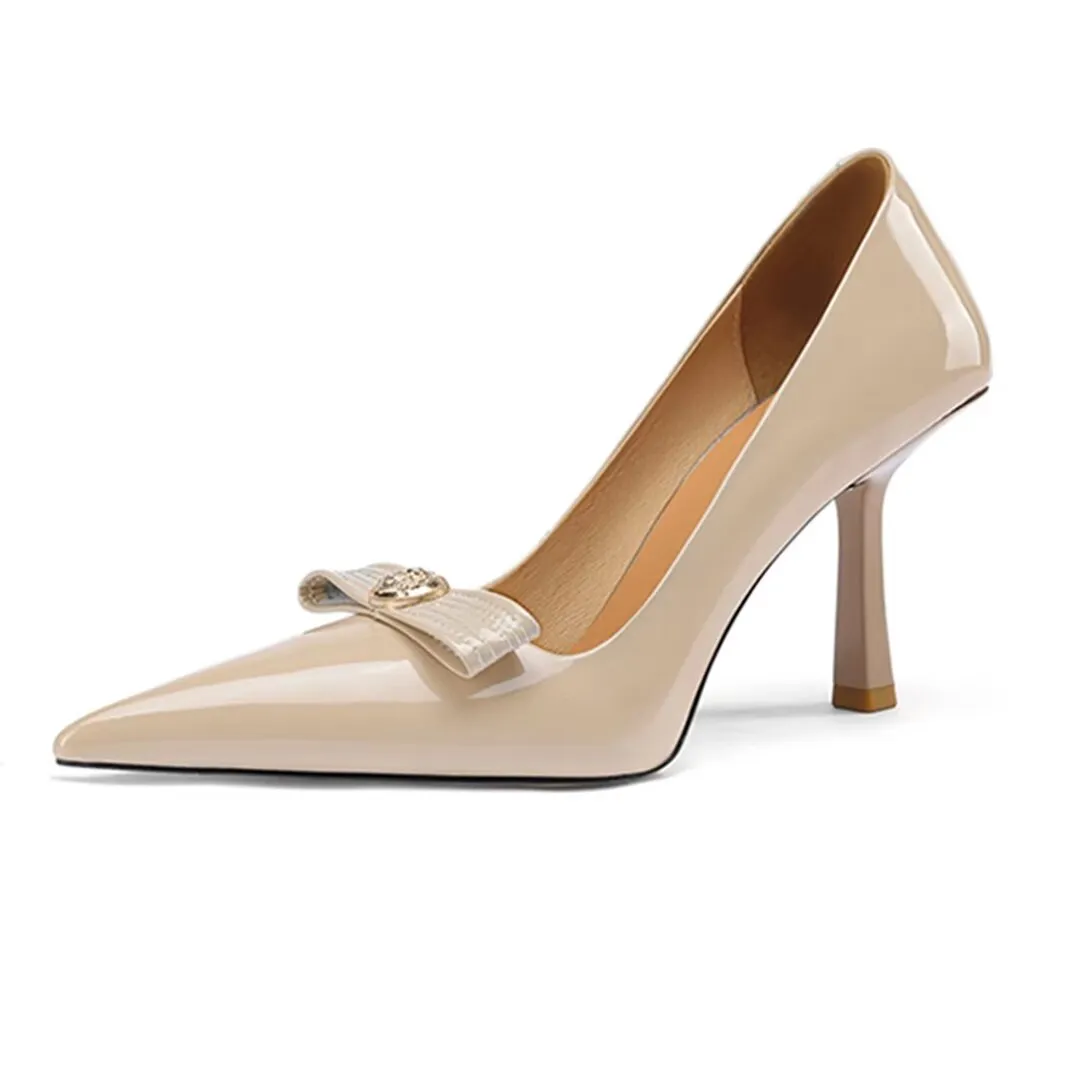 Daring Elevation Leather Pumps