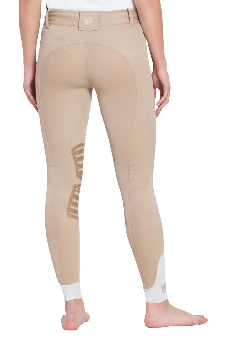 George H Morris Ladies Add Back Silicone Knee Patch Breeches