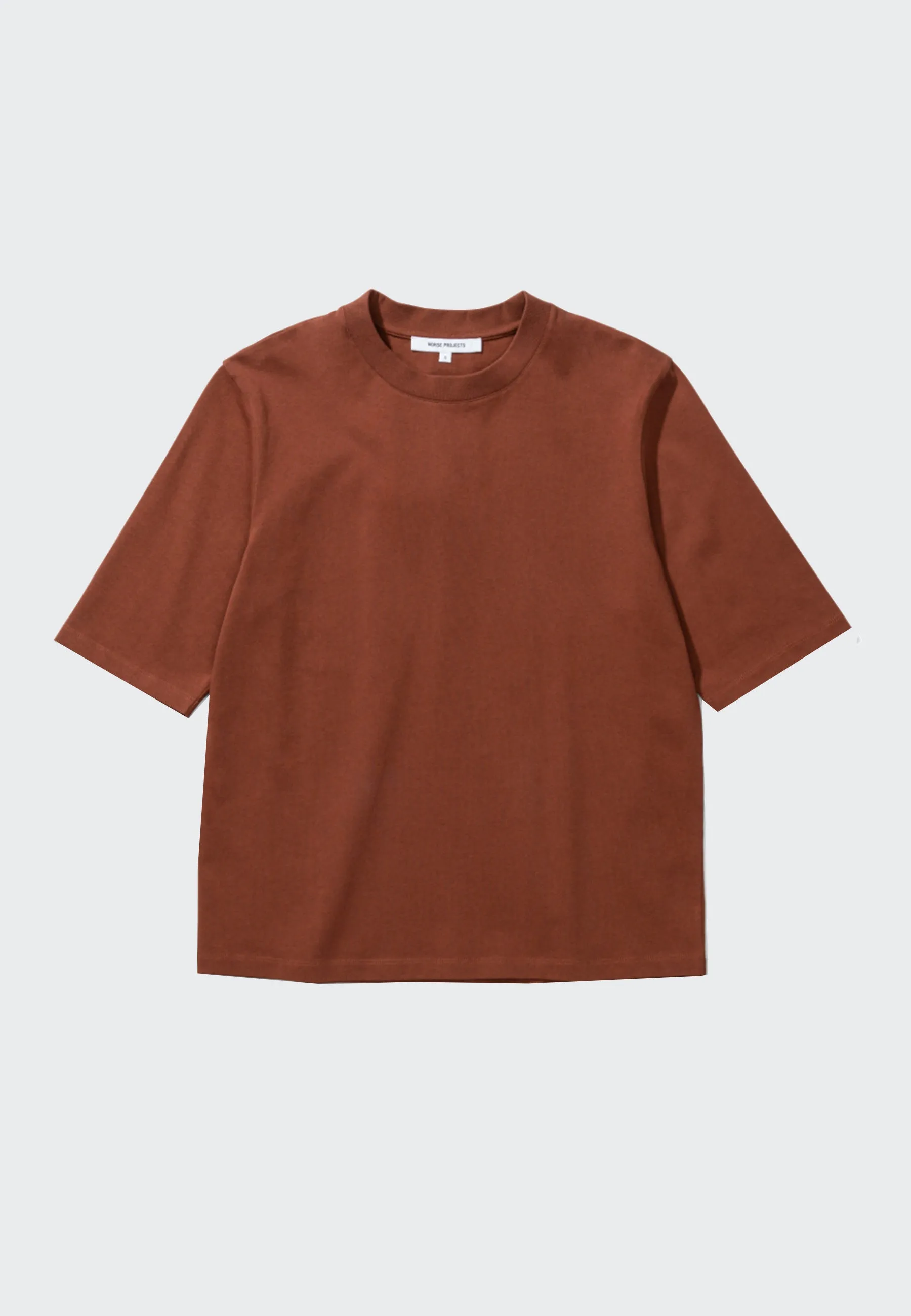 Ginny Heavy Jersey T-Shirt - madder brown