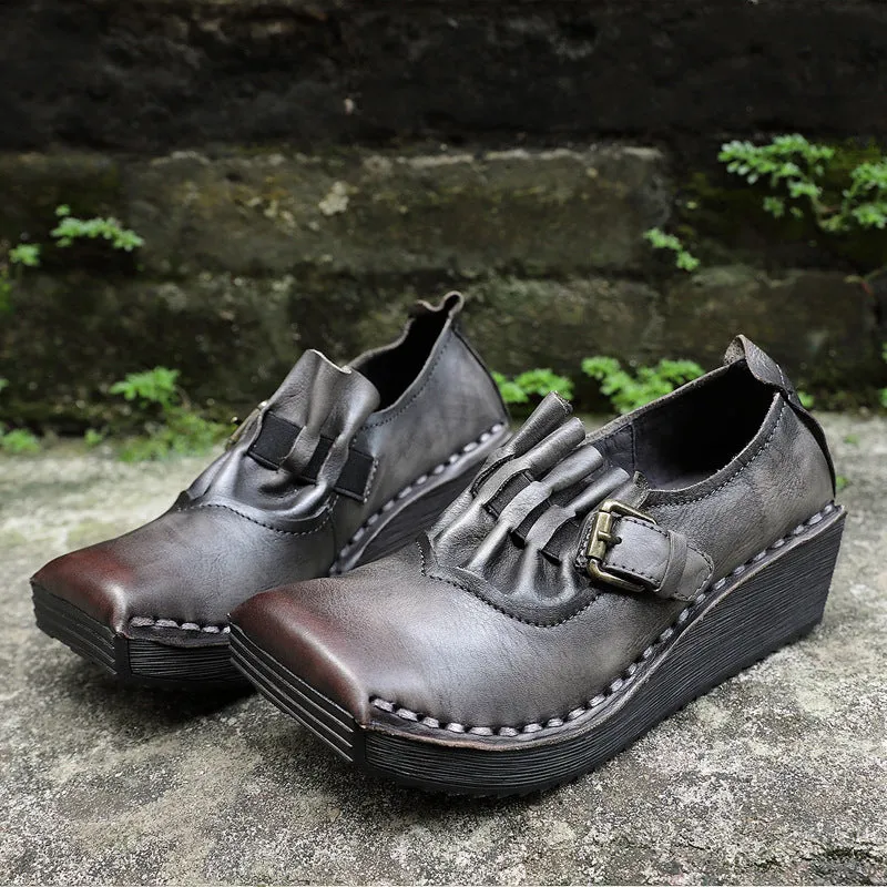 Handmade Flat Comfortable Retro Shoes