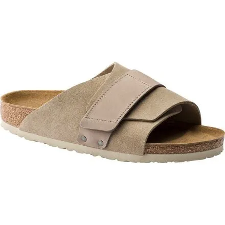 Kyoto Men's Sandals Birkenstock, color Taupe Suede