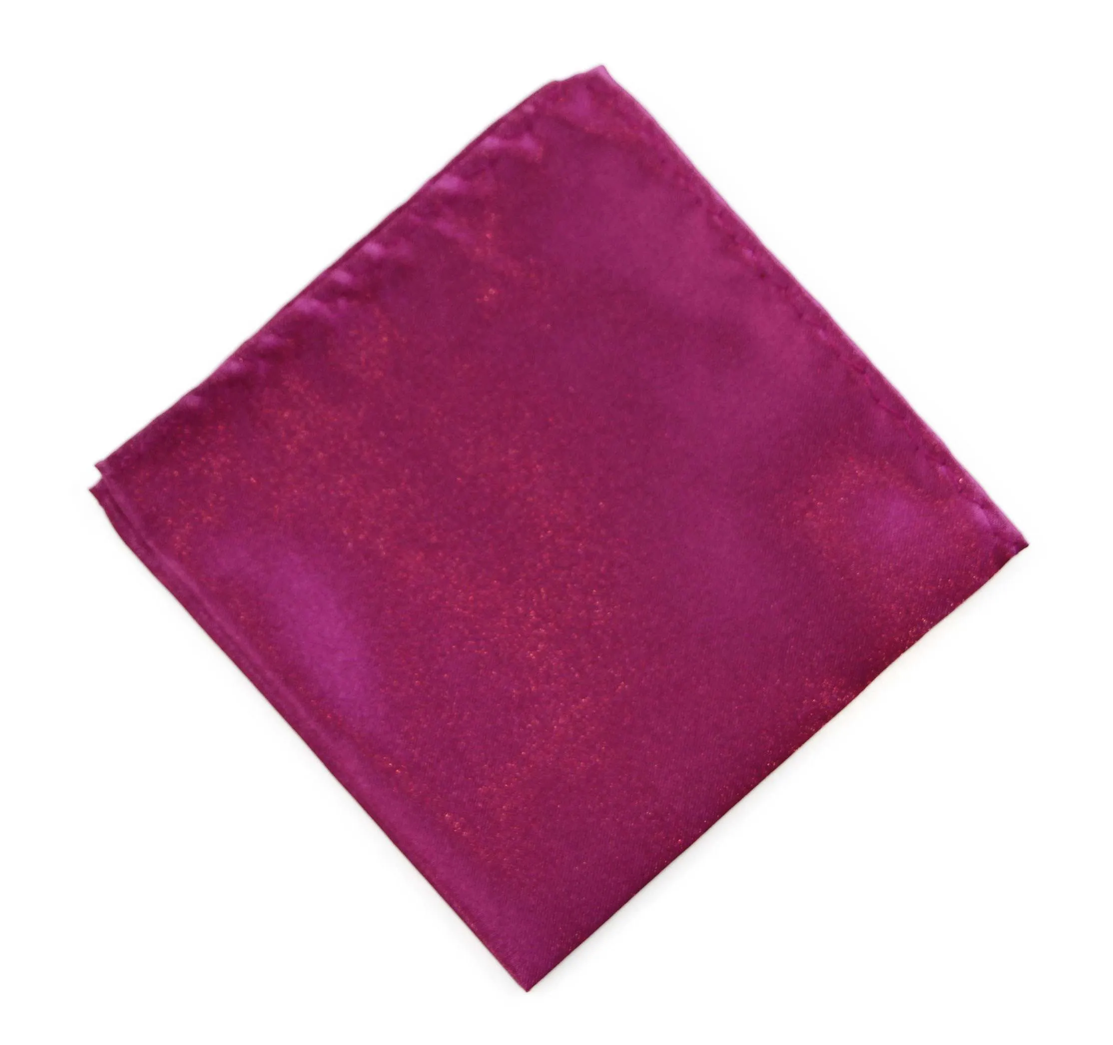 Mens Burgundy Pocket Square