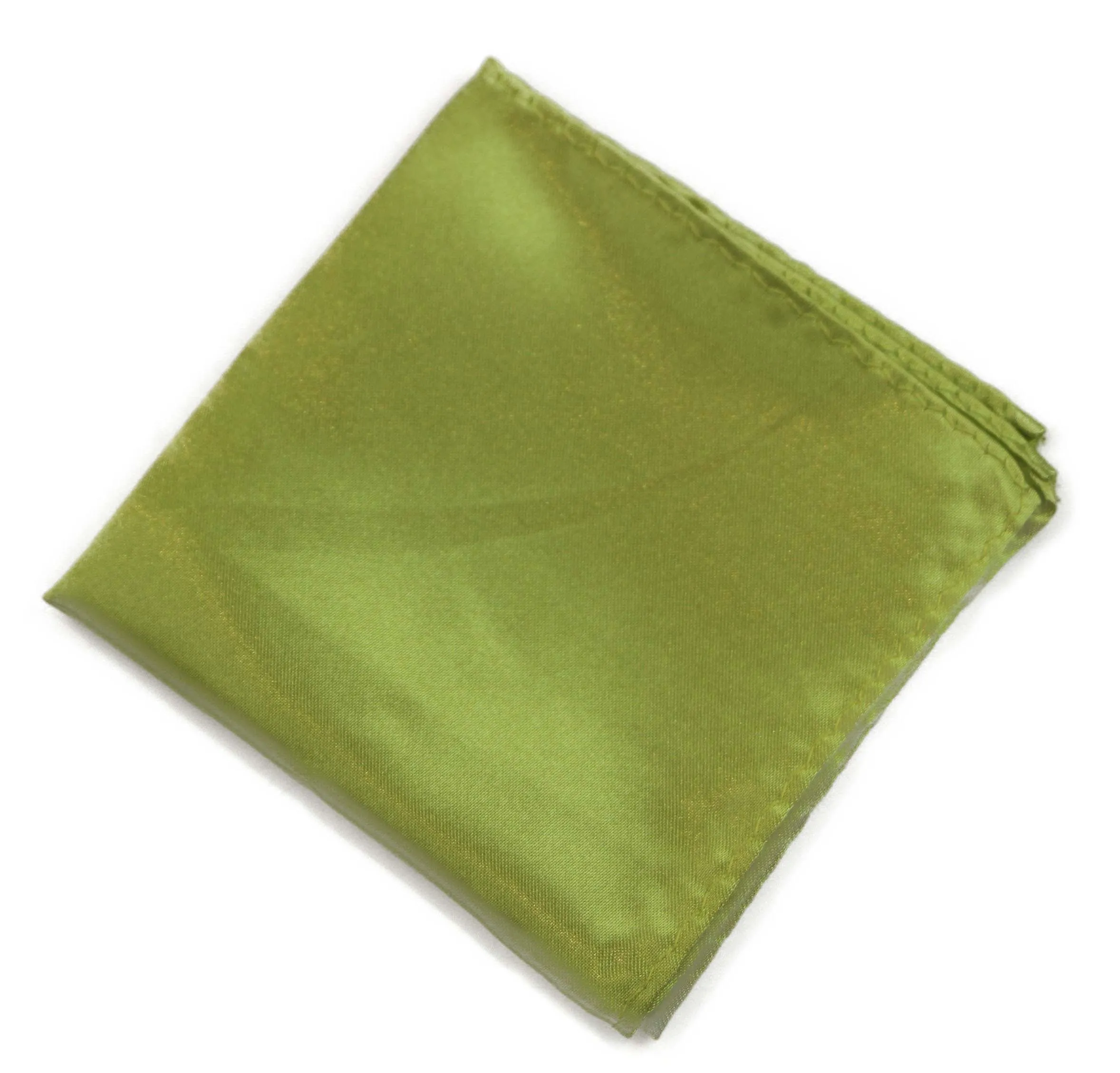 Mens  Lime Pocket Square