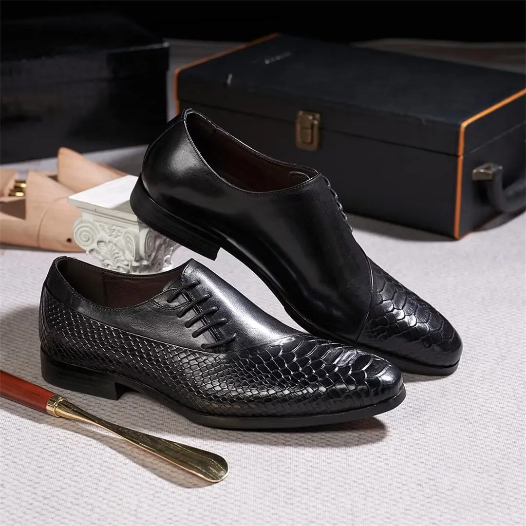 Modern Professional Leather Dress Footwear