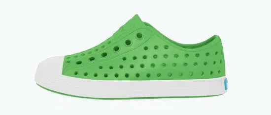 Native Jefferson Shoes - Grasshopper Green / Shell White