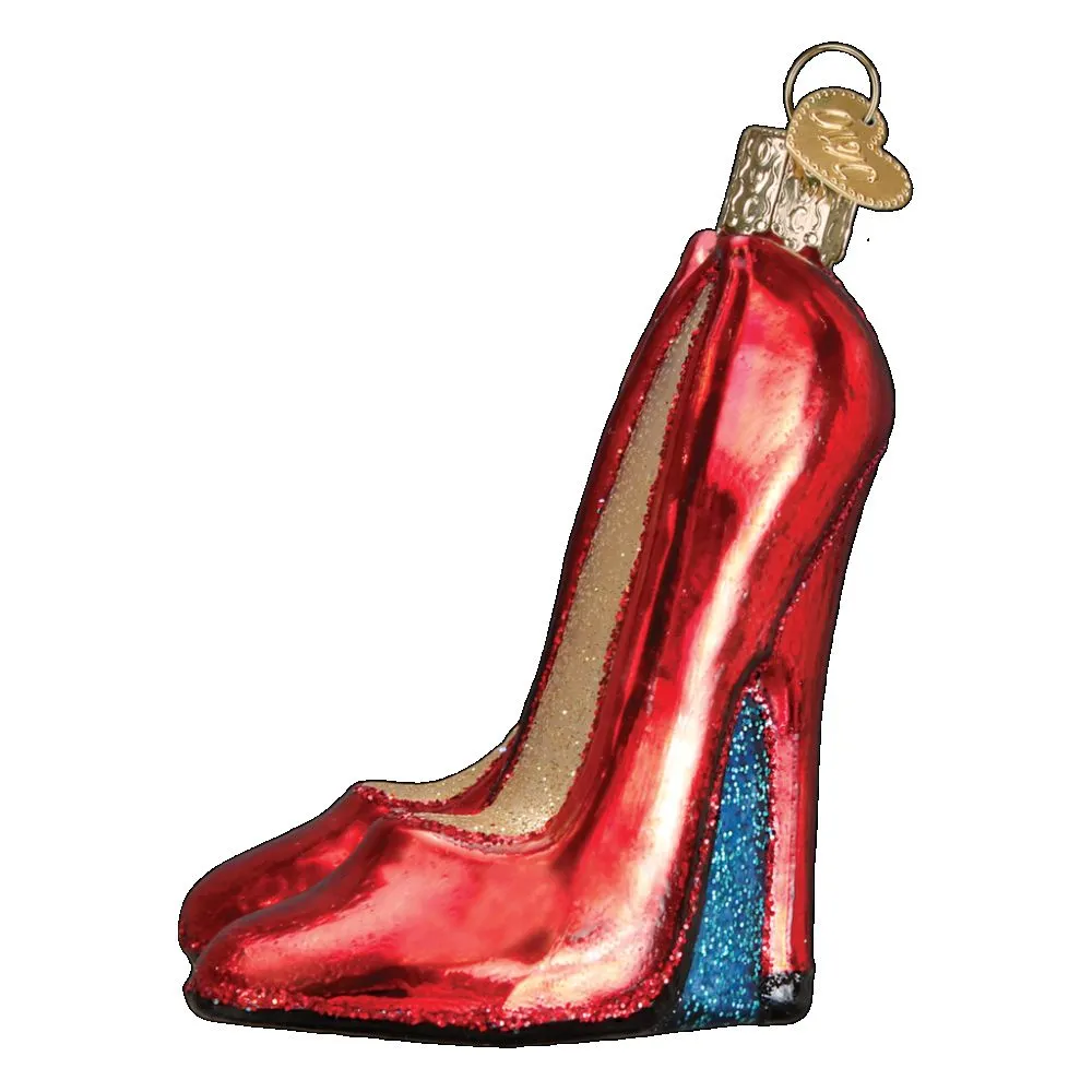 Old World Christmas Glamour Heels Ornament