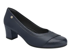 Piccadilly Ref: 110164-006 Navy Business Court Shoe with Medium Heel - The Perfect Fusion of Elegance and Comfort for Your Professional Wardrobe