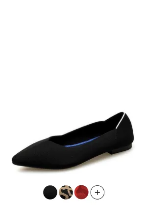 Precise Women's Flat Black Shoes