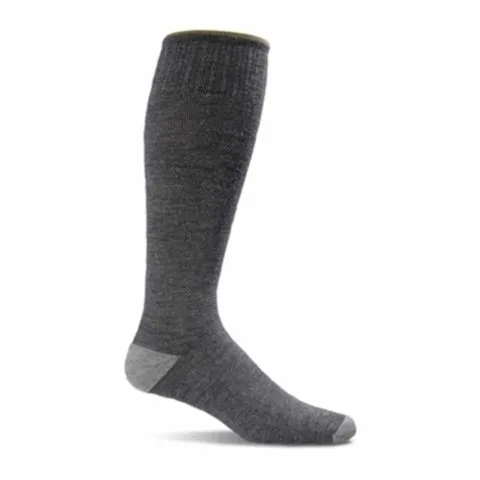 Sockwell Elevation Over the Calf Compression Sock (Men) - Grey