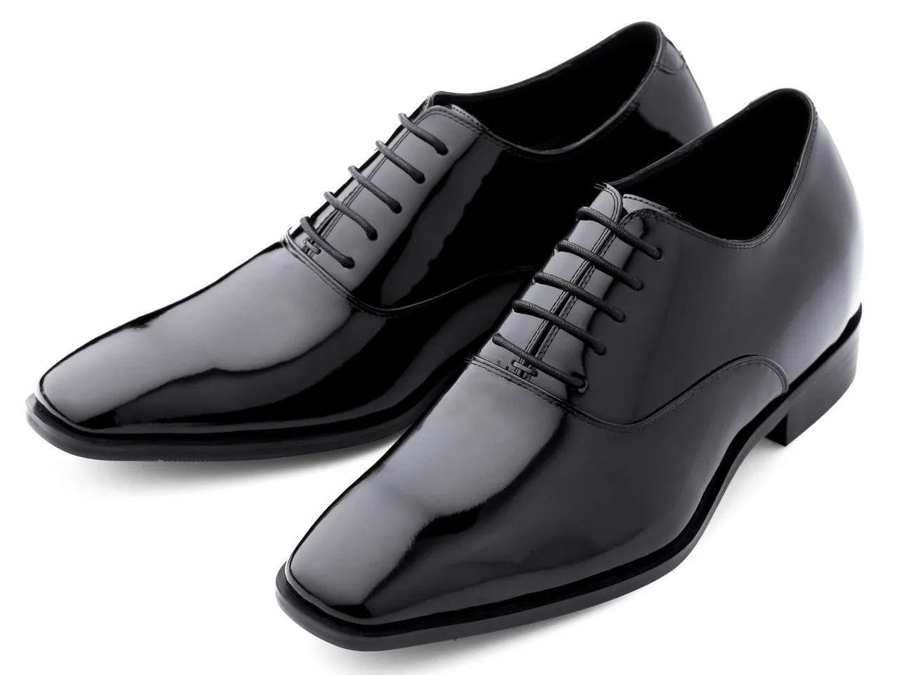 TOTO Oxford Patent Leather Formal Dress Shoes - Three Inches - H6532B