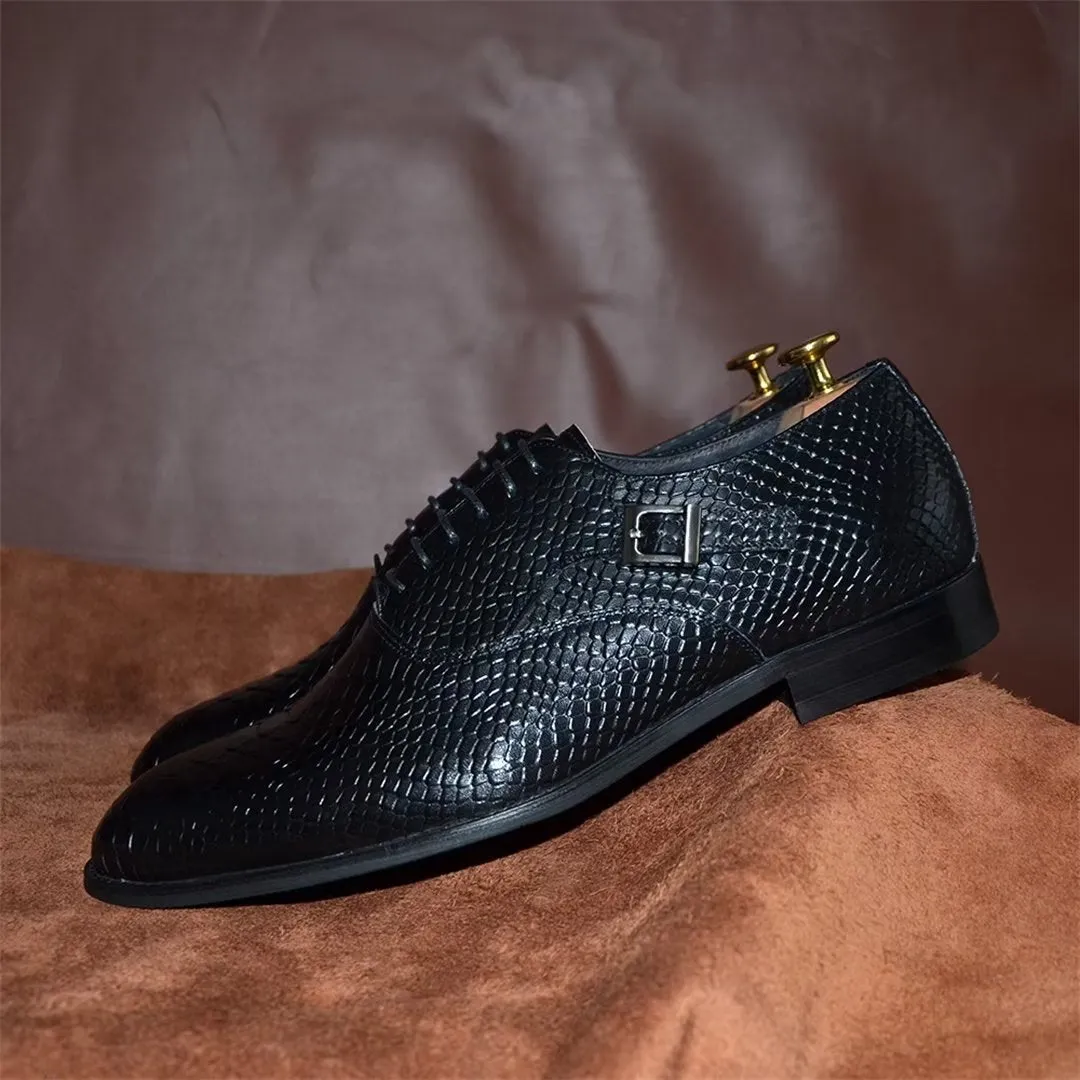 Urban Sophistication Lace-Up Dress Shoes