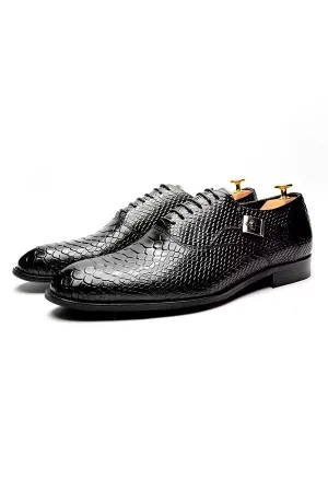 Urban Sophistication Lace-Up Dress Shoes