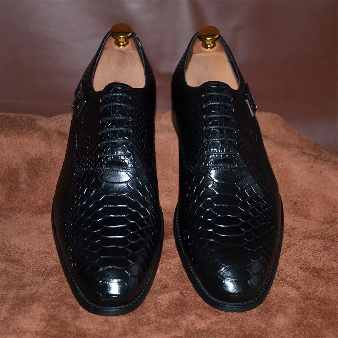 Urban Sophistication Lace-Up Dress Shoes