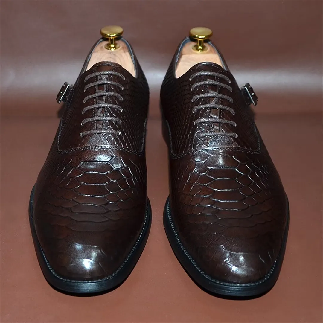 Urban Sophistication Lace-Up Dress Shoes